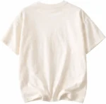Women Typography, Graphic Print Round Neck Pure Cotton White T-Shirt - Image 3